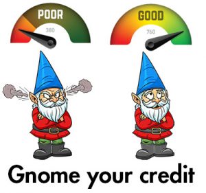 Garden gnomes-know your credit