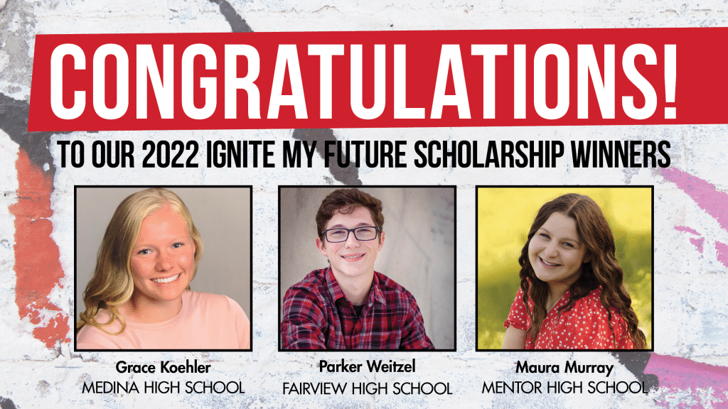 Ignite My Future Scholarship Winners 2022