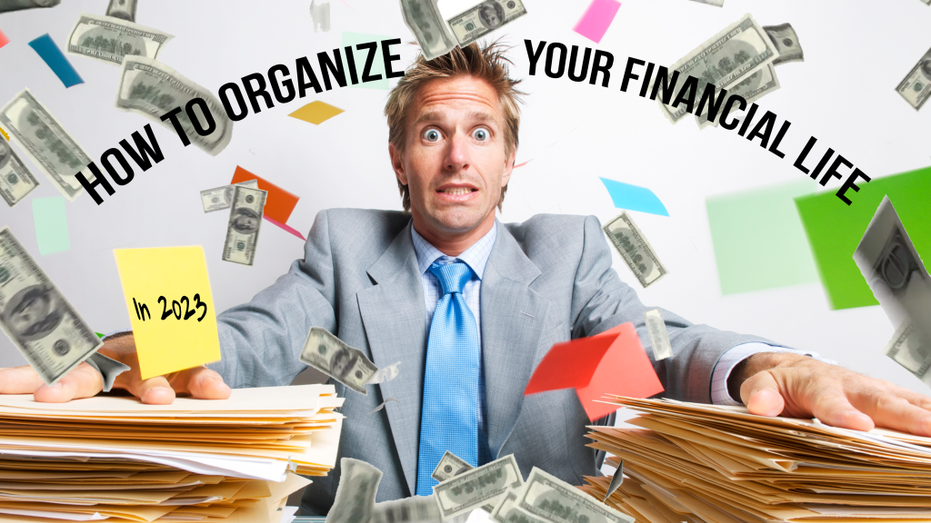how to organize your finances