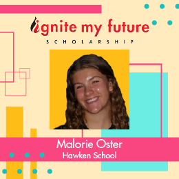 Ignite My Future winner Malorie Oster