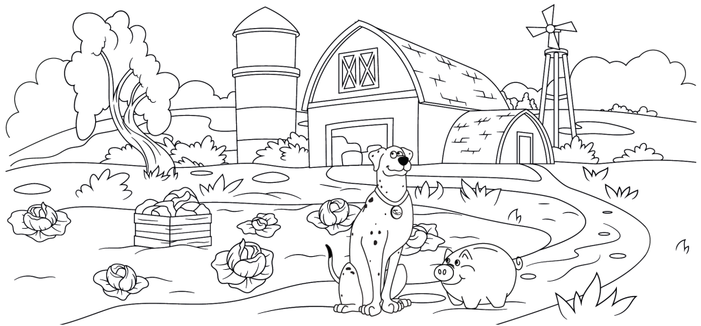 Sparky Coloring Page Q2 - 2026